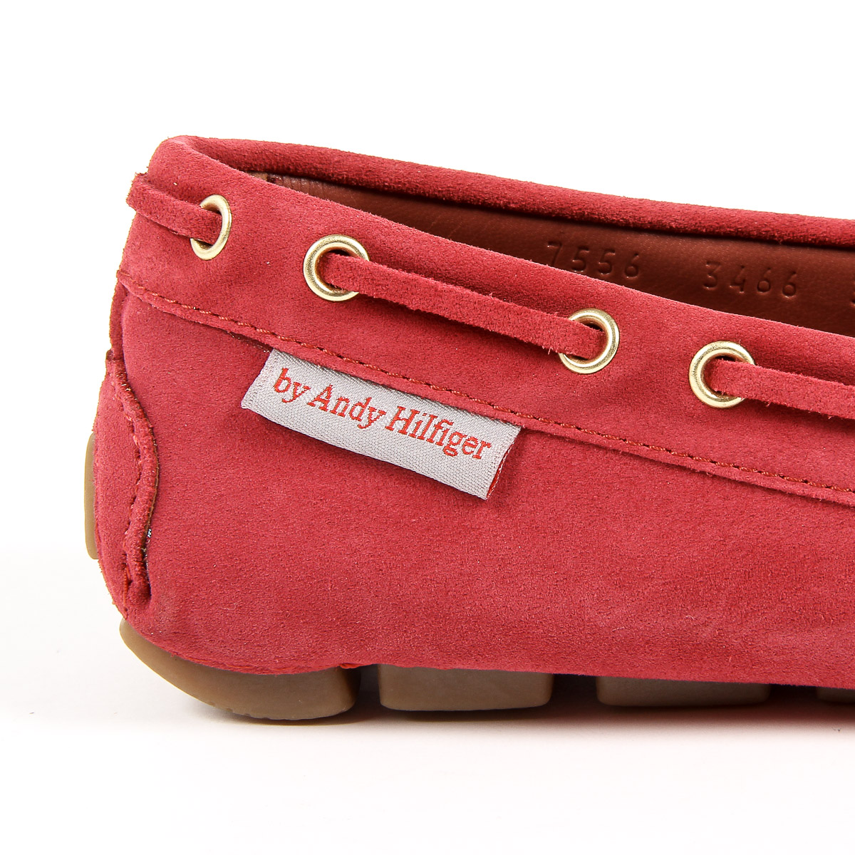 Mocasín Andrew Charles para mujer rojo GIULY
