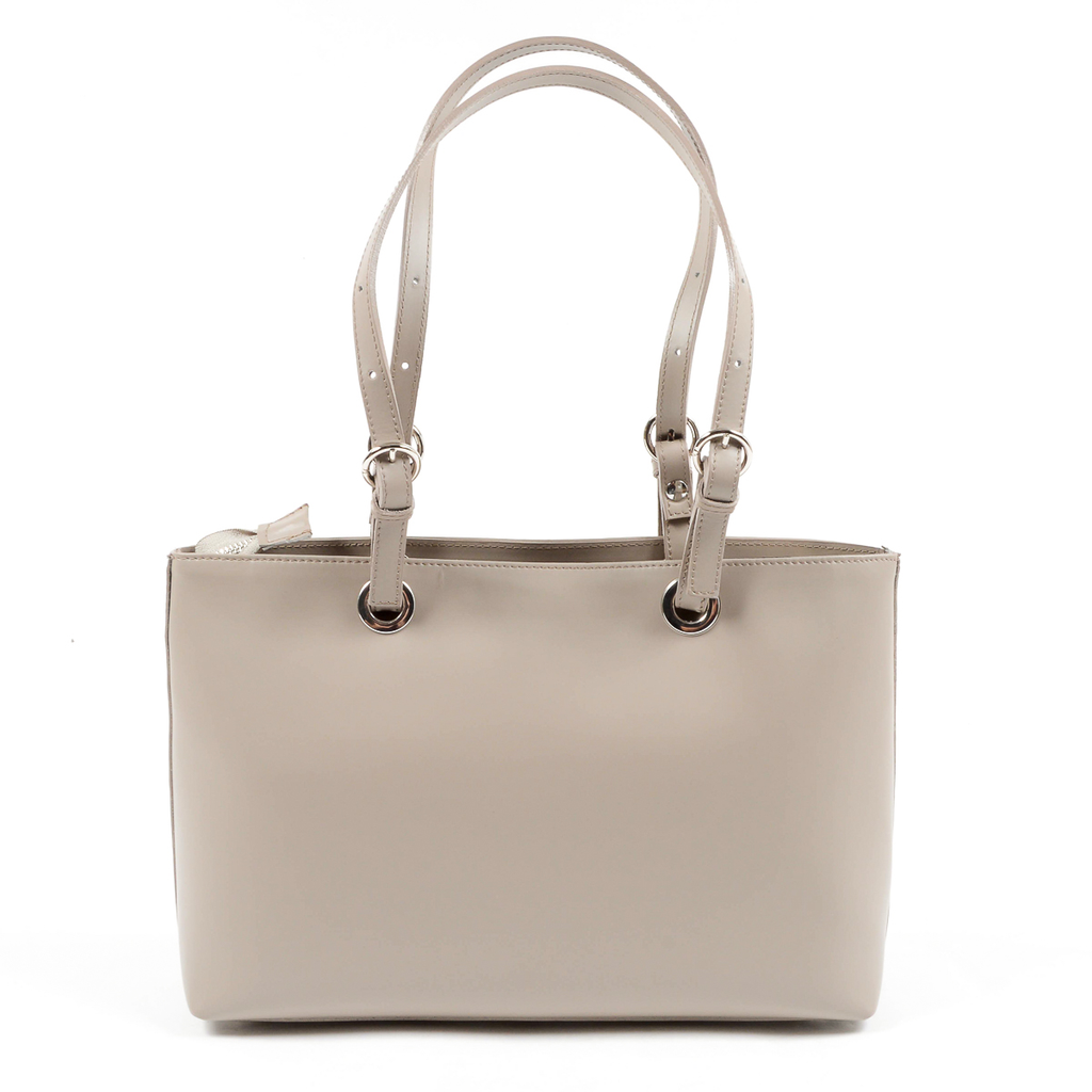 Bolso de mano para mujer V 1969 Italia color topo GLORY