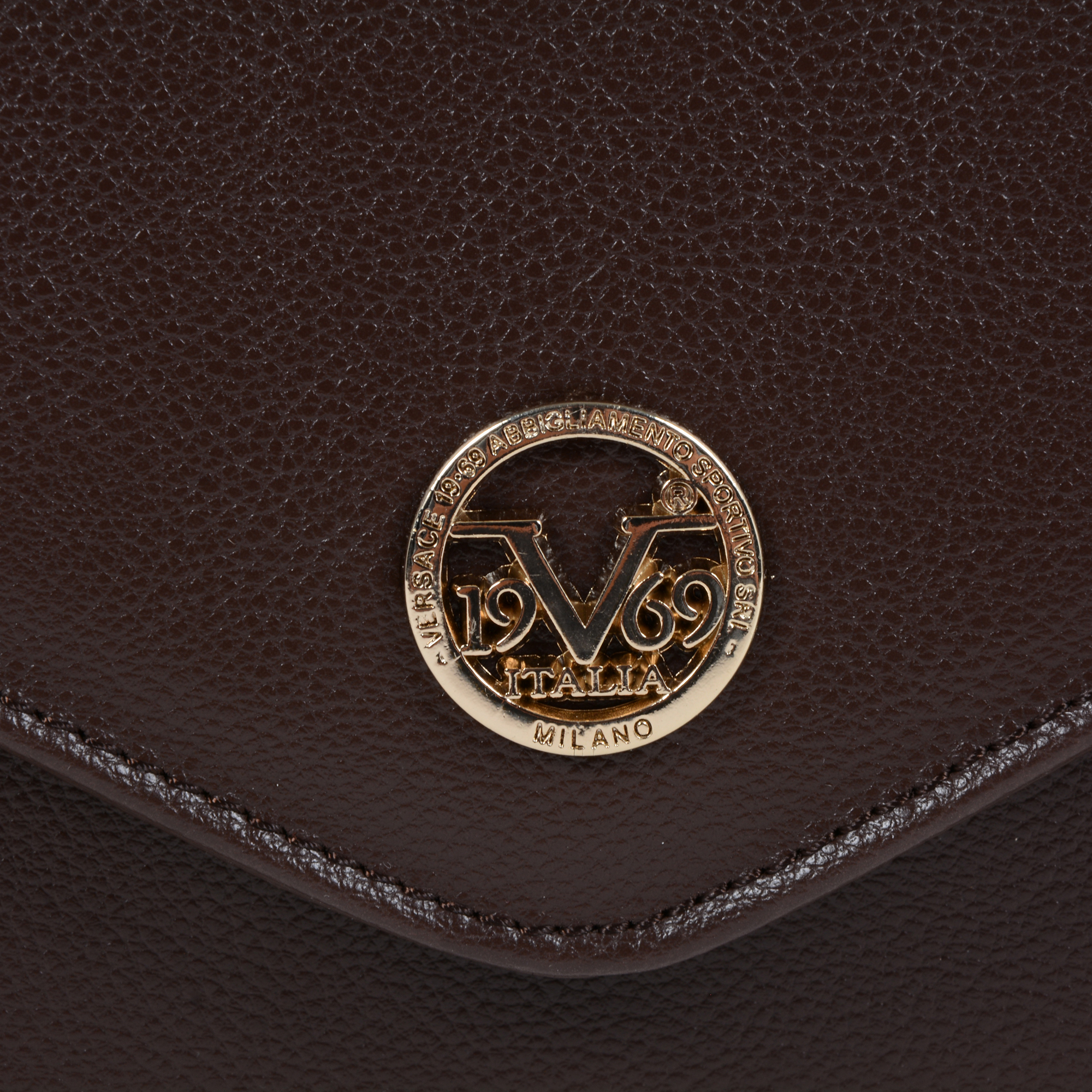 V 1969 Italia Womens Handbag Brown KYOTO