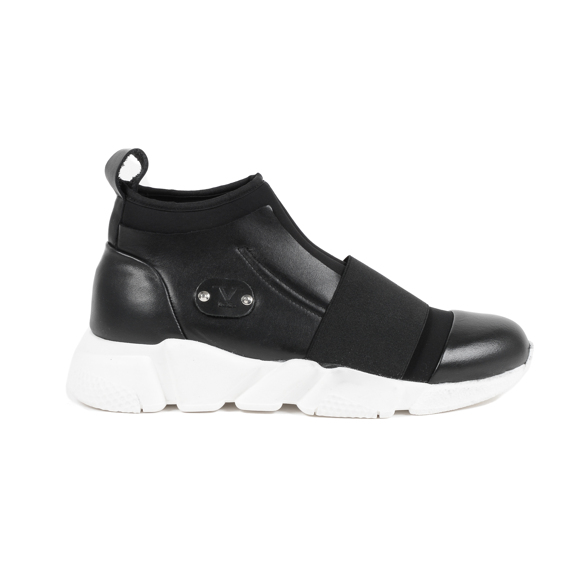 V 1969 Italia Zapatillas de hombre negras SIMON