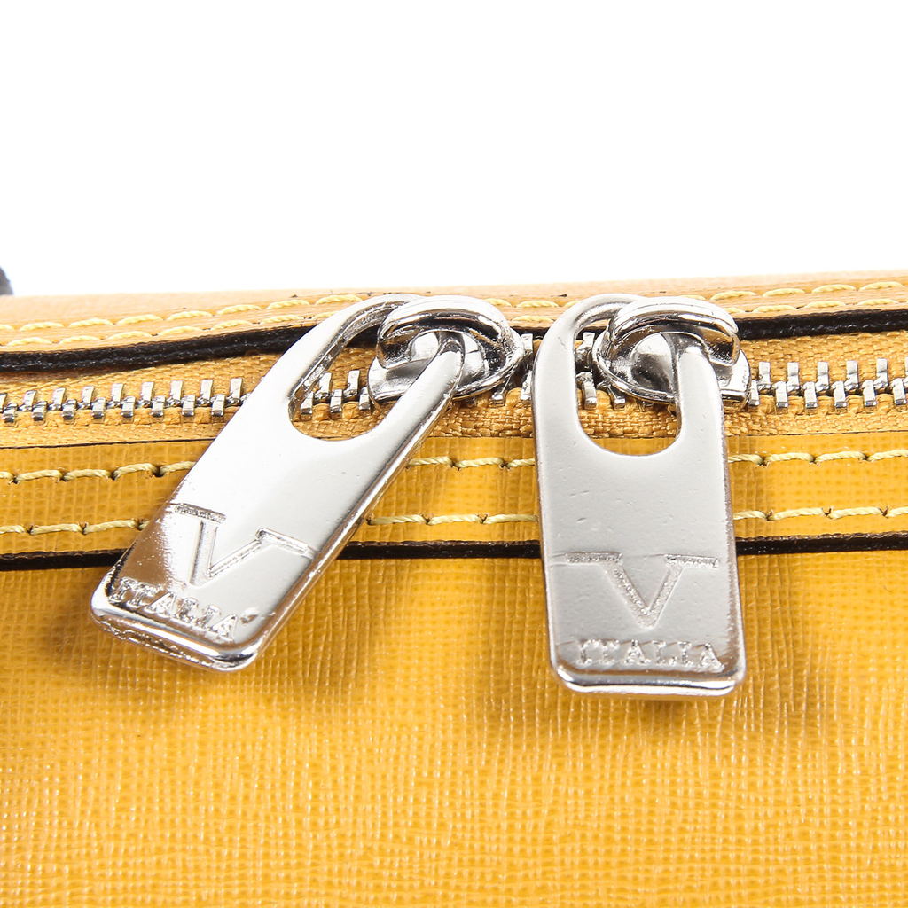 Bolso de mano para mujer V 1969 Italia V014-S SAFFIANO SENAPE V2
