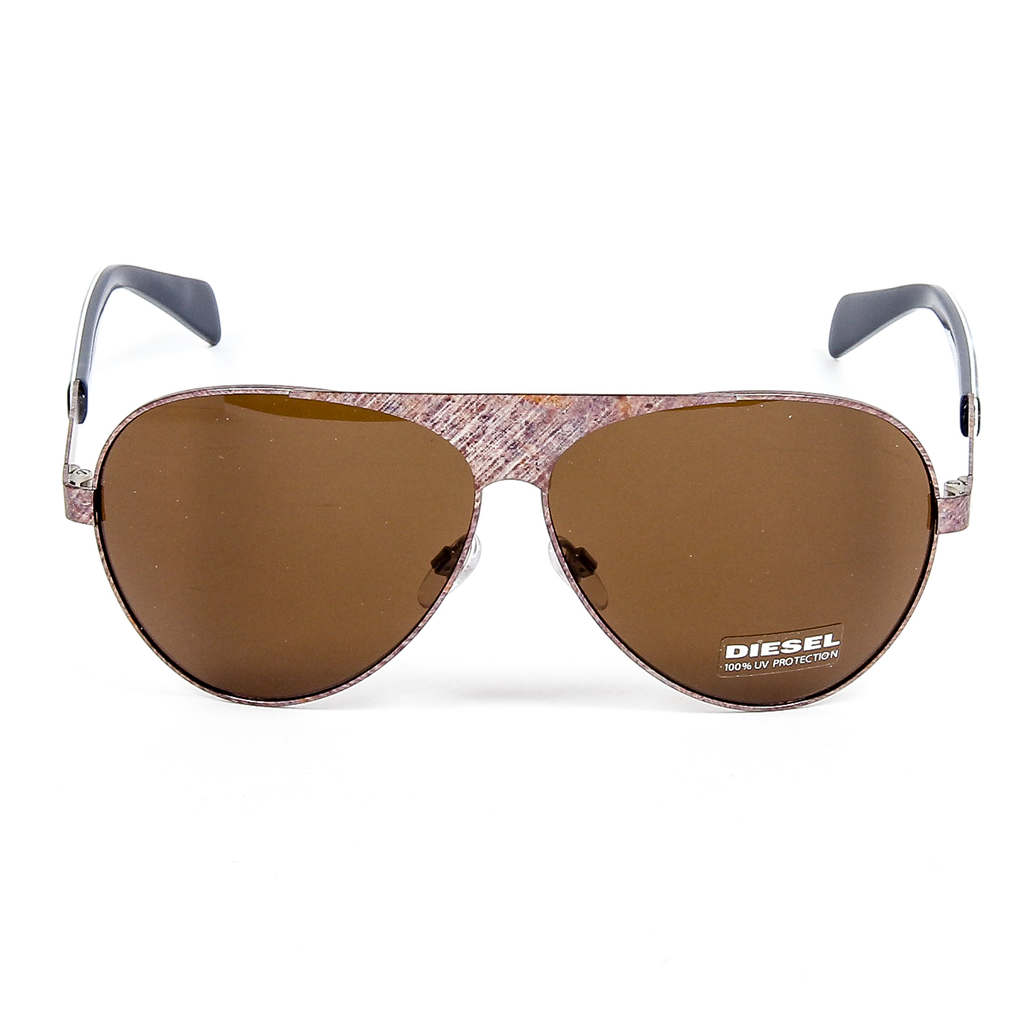 Gafas de sol metálicas Diesel para hombre DL0119 62 37E
