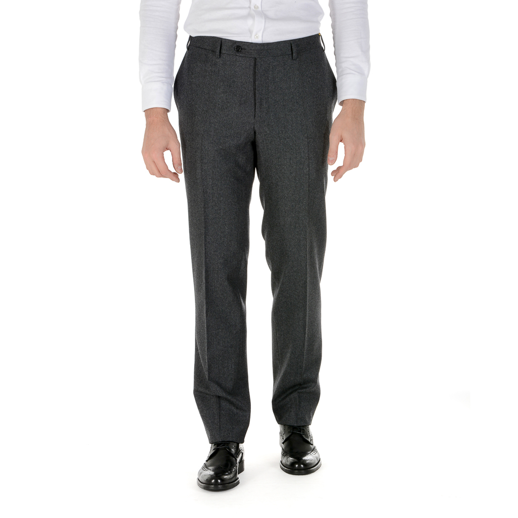 Canali Mens Pants Dark Grey