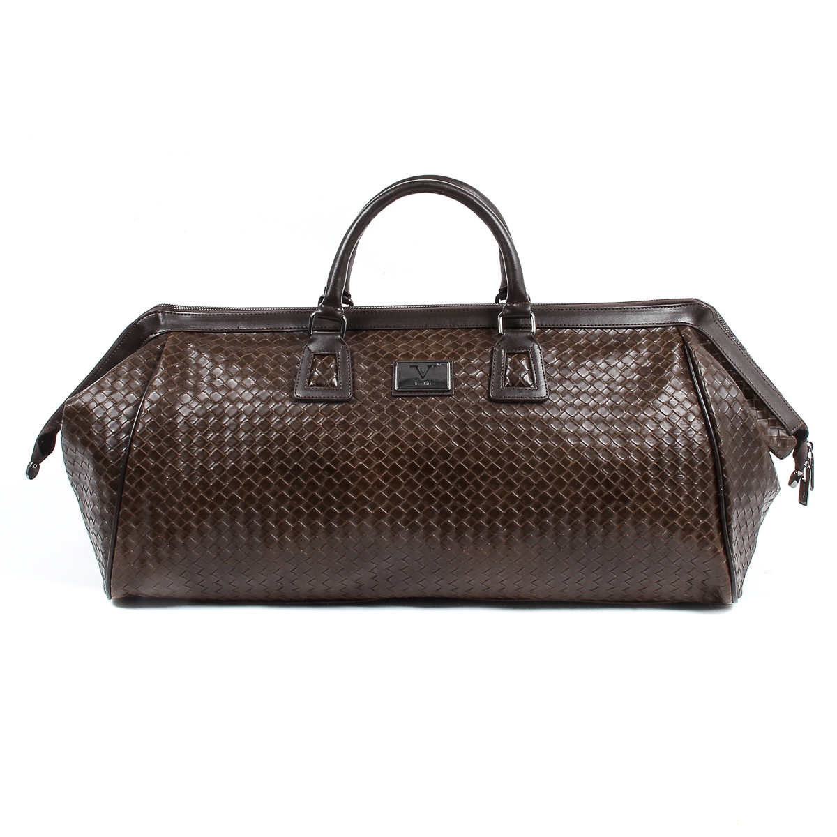 Bolso de mano para hombre V 1969 Italia marrón VANCE