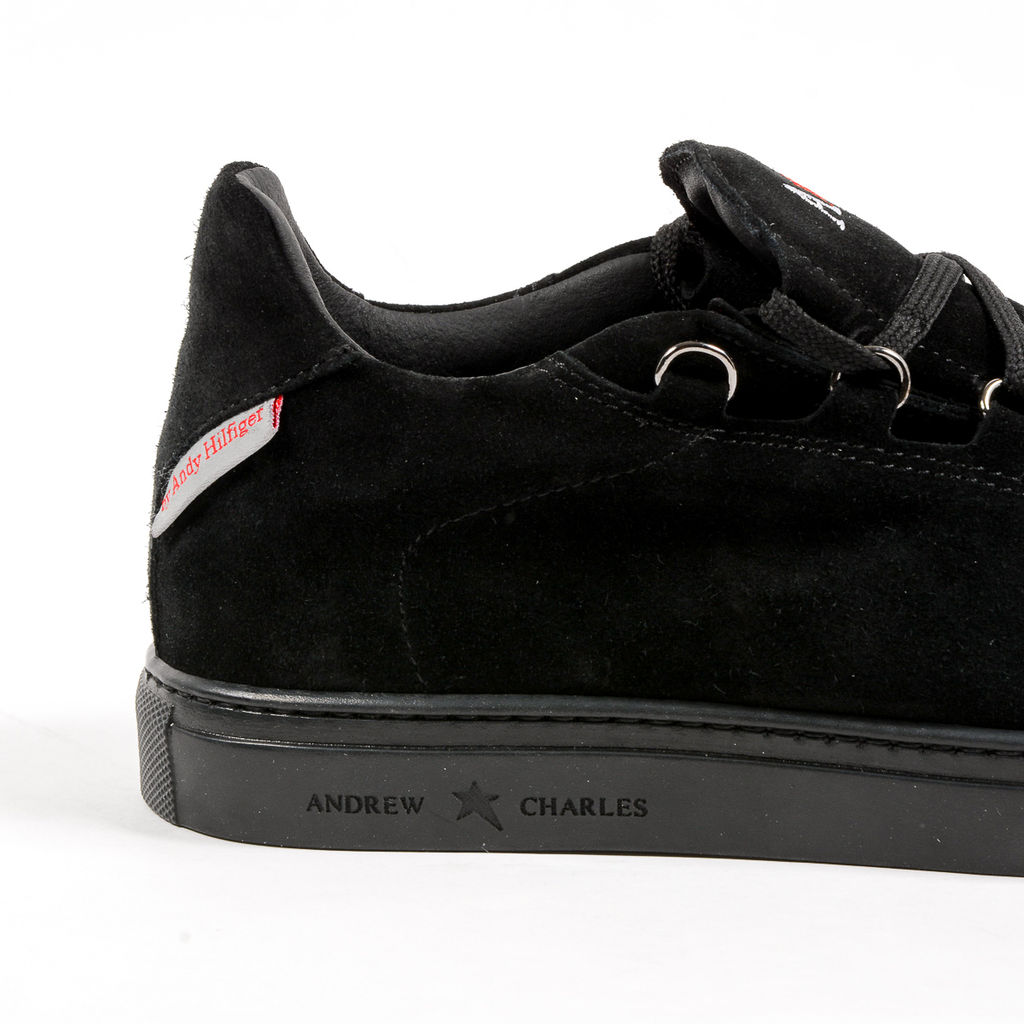 Andrew Charles Mens Sneaker Black PRINCE