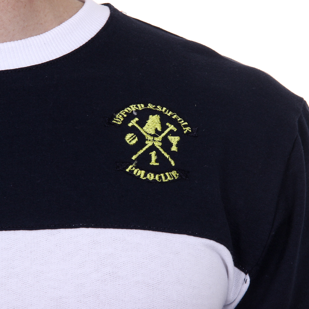 Suéter de hombre Ufford & Suffolk Polo Club de manga larga y cuello redondo