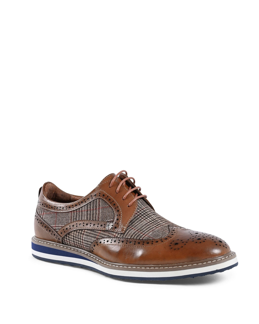 19V69 Italia Zapatos con cordones para hombre marrón YO F1605-012 TABACCO