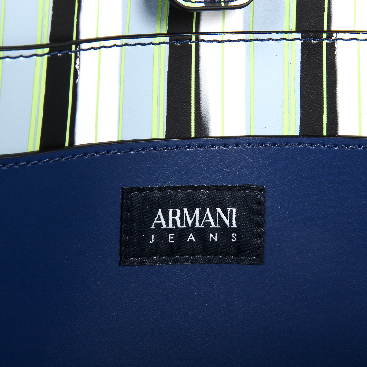 Bolso de mano para mujer Armani Jeans azul 922171 7P757 09934