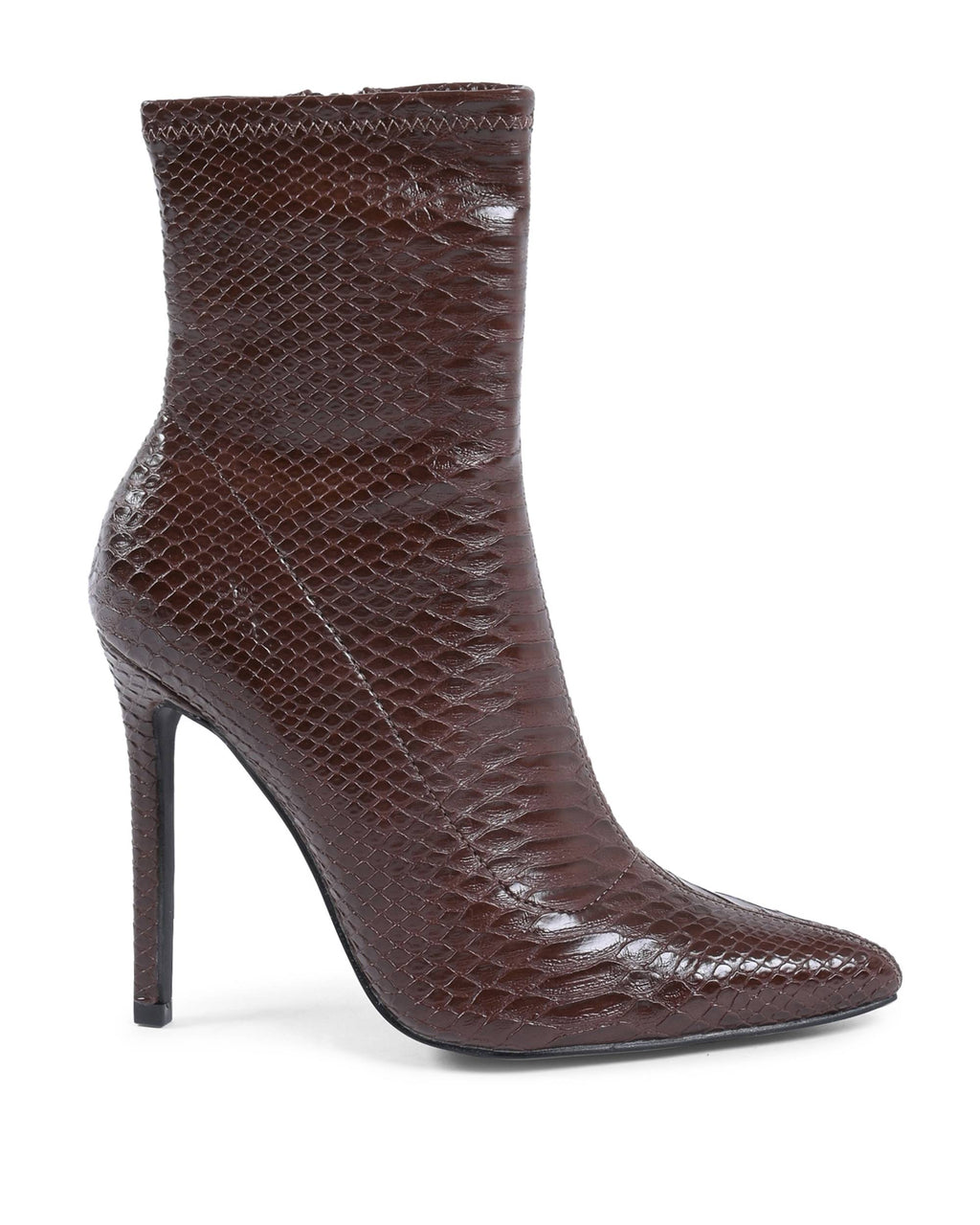 19V69 Italia Botines para mujer Marrón HF006 MARRONE
