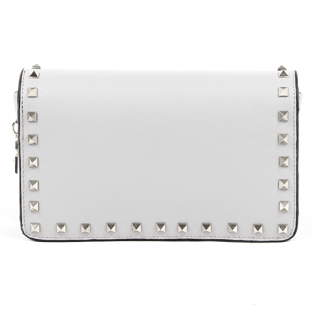 Bolso de mano para mujer Andrew Charles gris claro PAIGE
