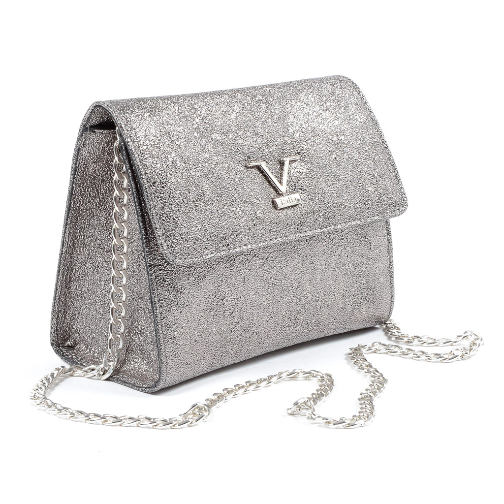 Bolso de mano para mujer V 1969 Italia Plata PANAMA