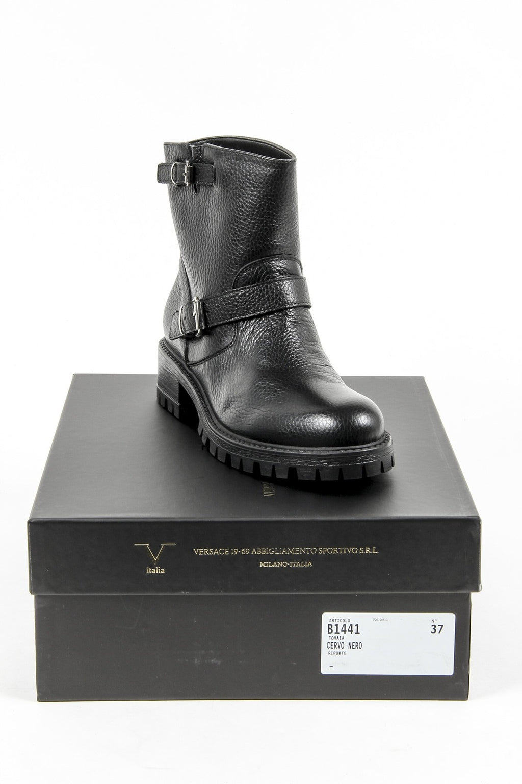 Bota corta para mujer V 1969 Italia B1441 CERVO NERO