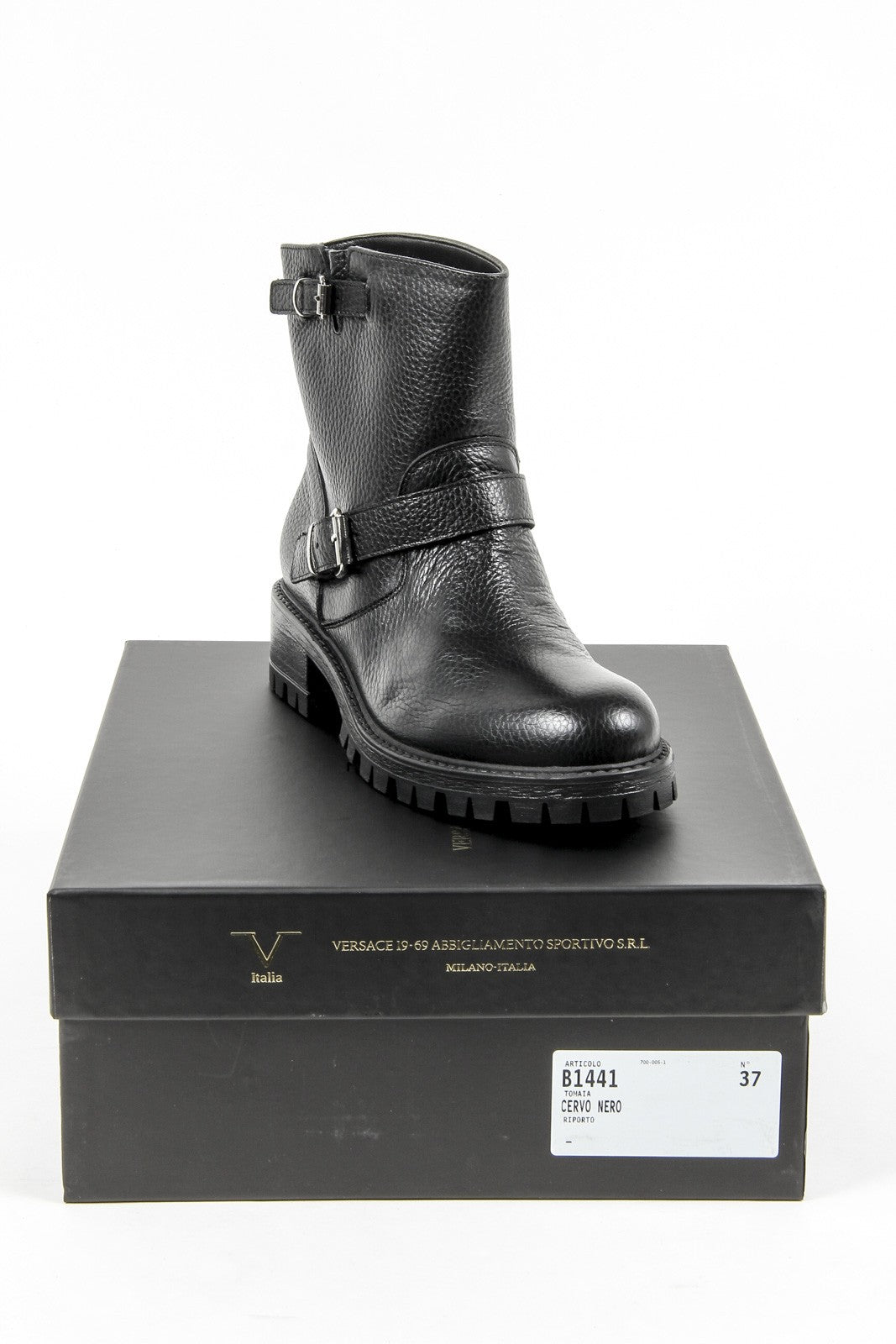 Bota corta para mujer V 1969 Italia B1441 CERVO NERO
