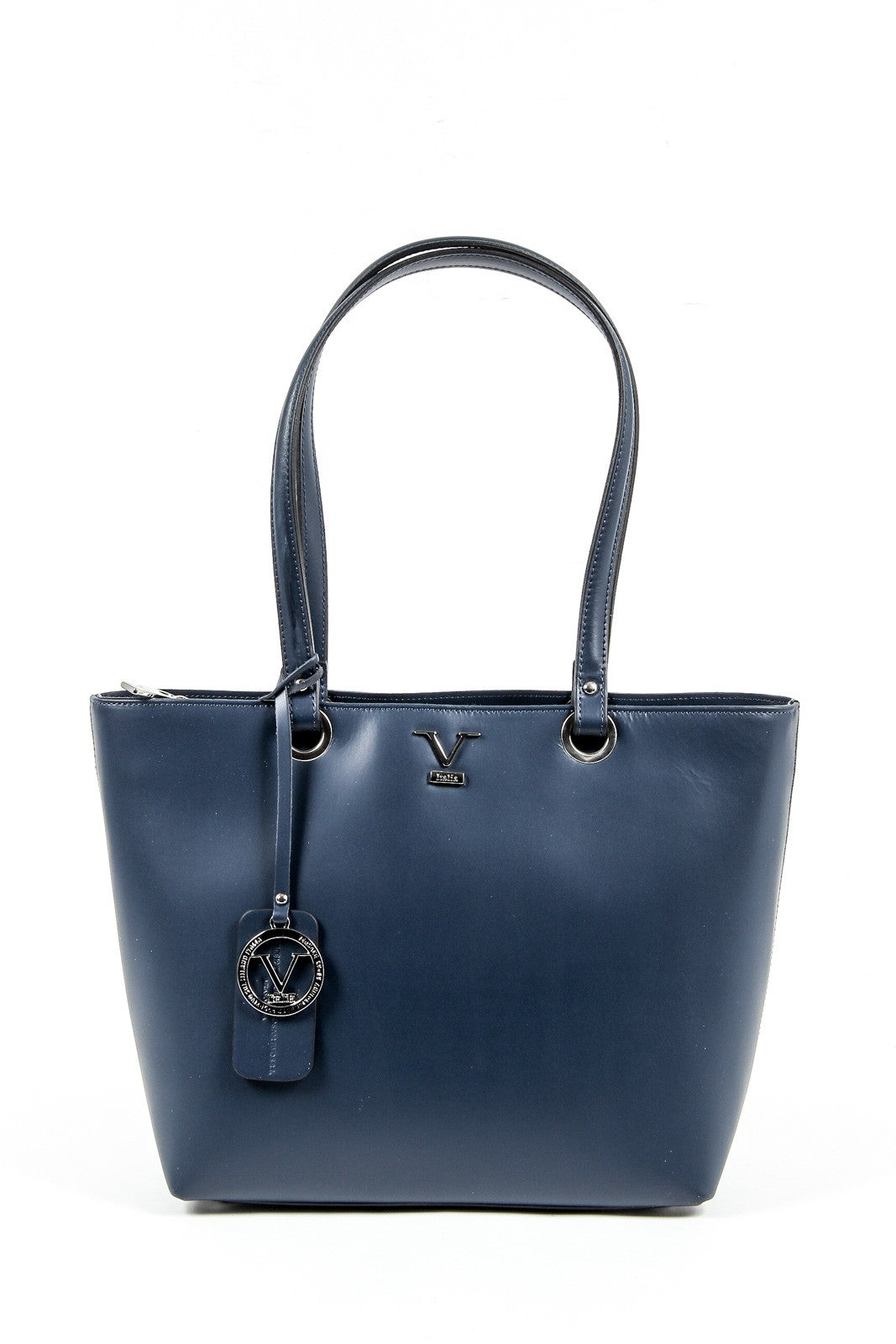 Bolso de mano para mujer V 1969 Italia V009-S RUGA BLU