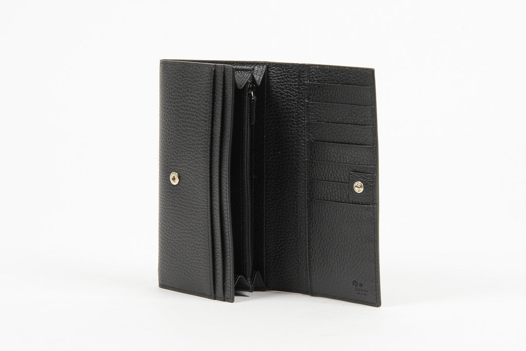 Monedero plegable Gucci para mujer con logotipo GG x 2