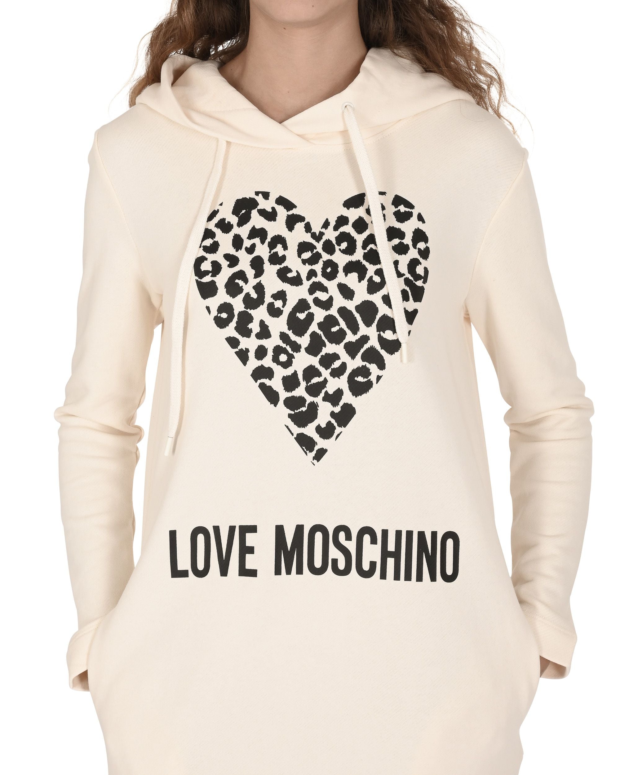 Vestido de mujer Love Moschino W 5 B19 05 M 4055 A34 CREMA BLANCO