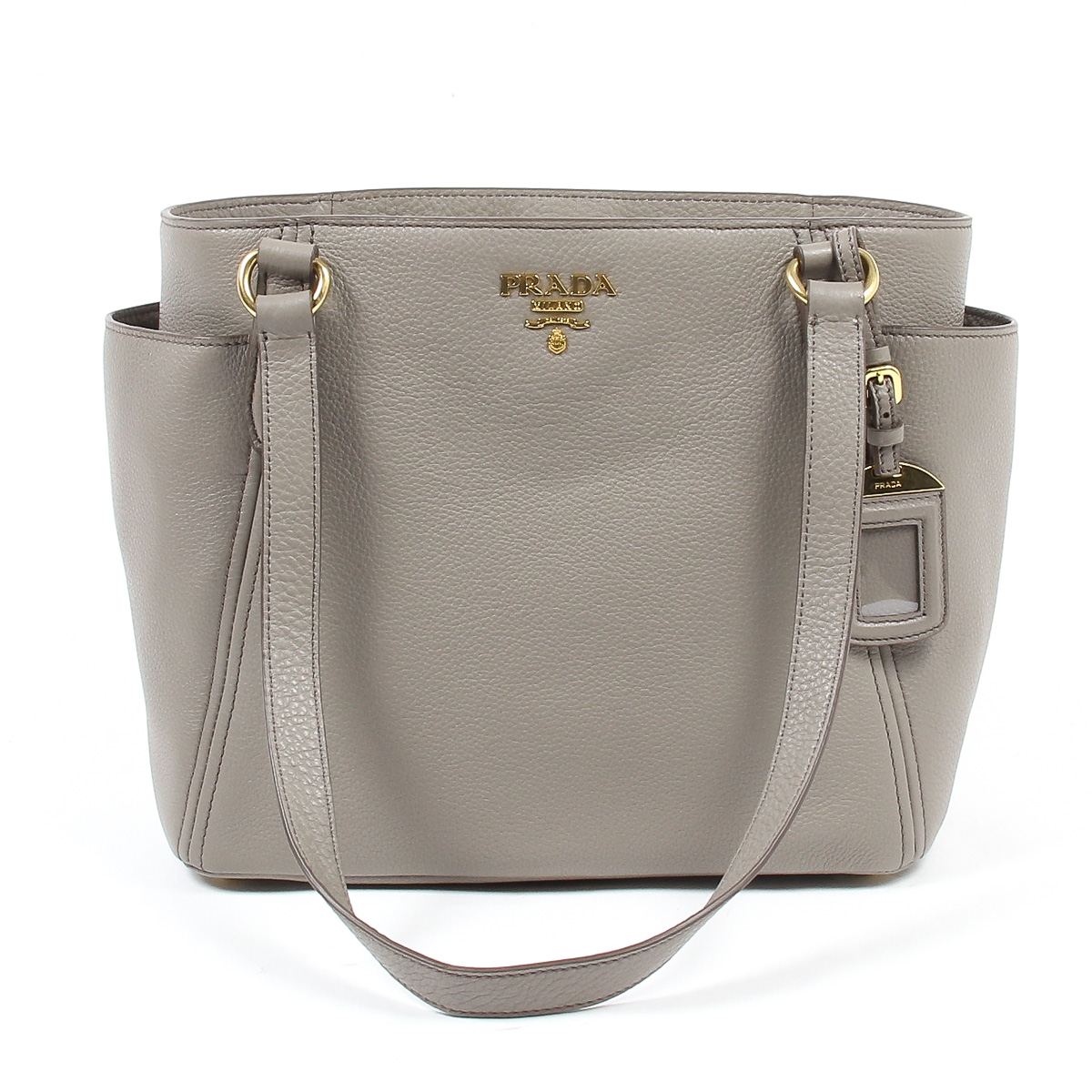 Bolso de mano Prada para mujer 1BG113 UWL F0572 ARGILLA VIT DAINO