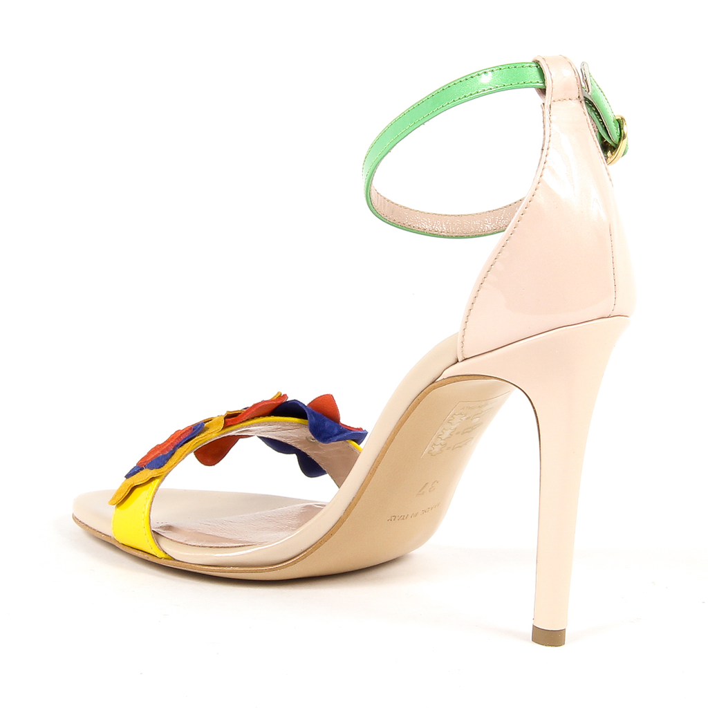 V 1969 Italia Sandalia de tira al tobillo para mujer Multicolor CATALINA