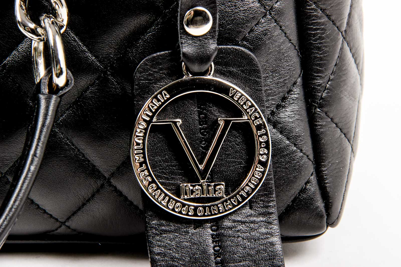 Bolso de mano para mujer V 1969 Italia V011 S NEGRO