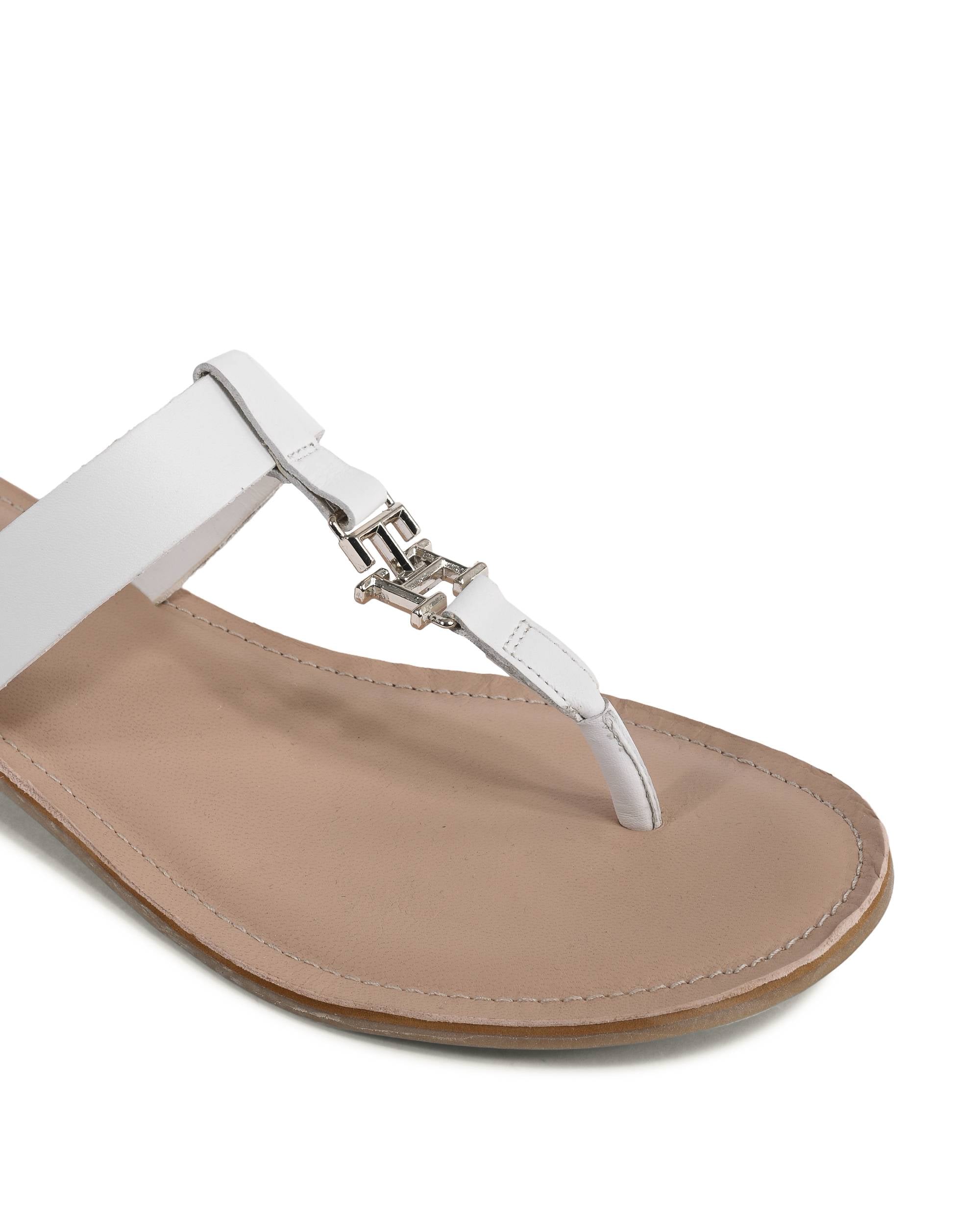Tommy Hilfiger Womens Sandal White FW0FW07174YBL