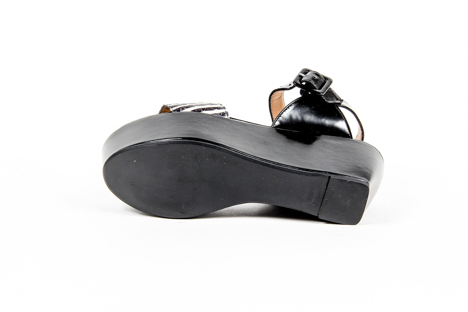 Robert Clergerie Paris Sandalia de plataforma para mujer FRAKS RAY JAZZ NOIR DBL PDR