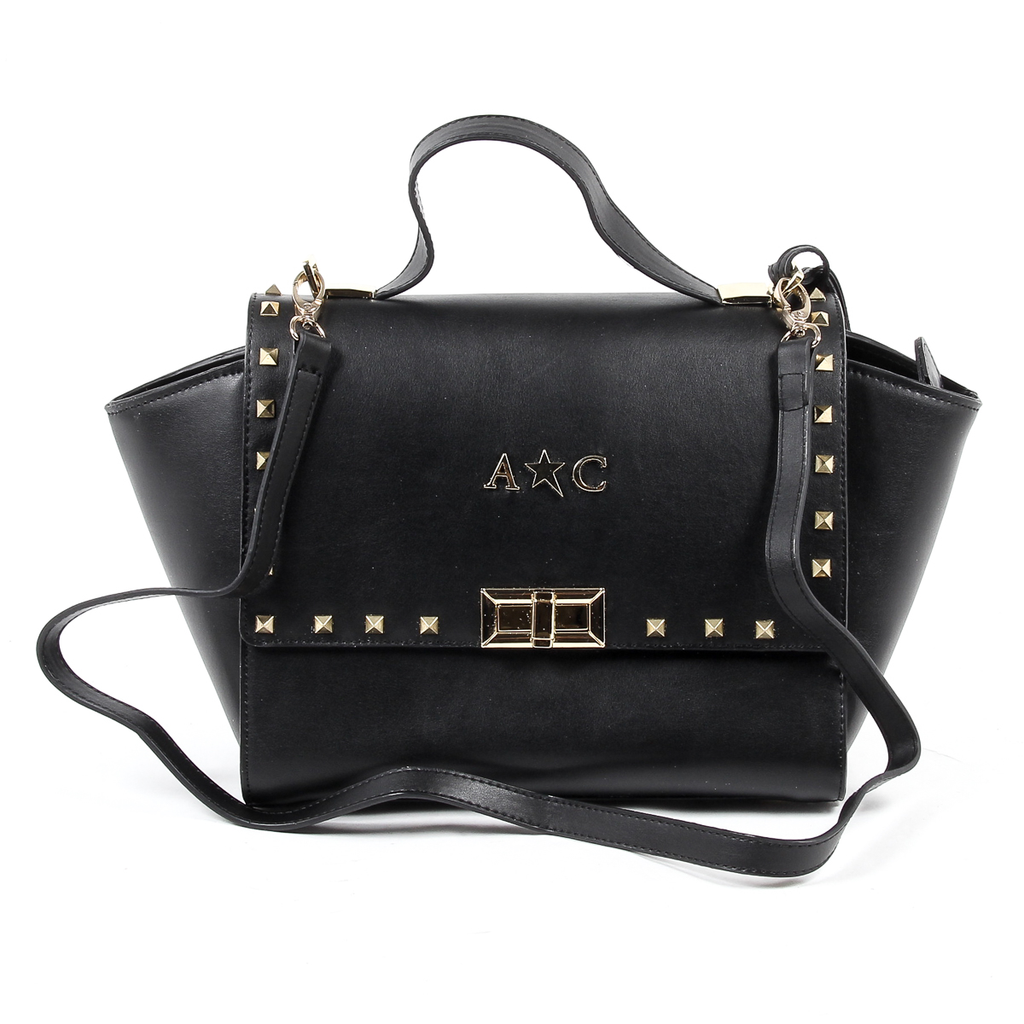 Bolso de mano Andrew Charles para mujer, color negro, JAIME