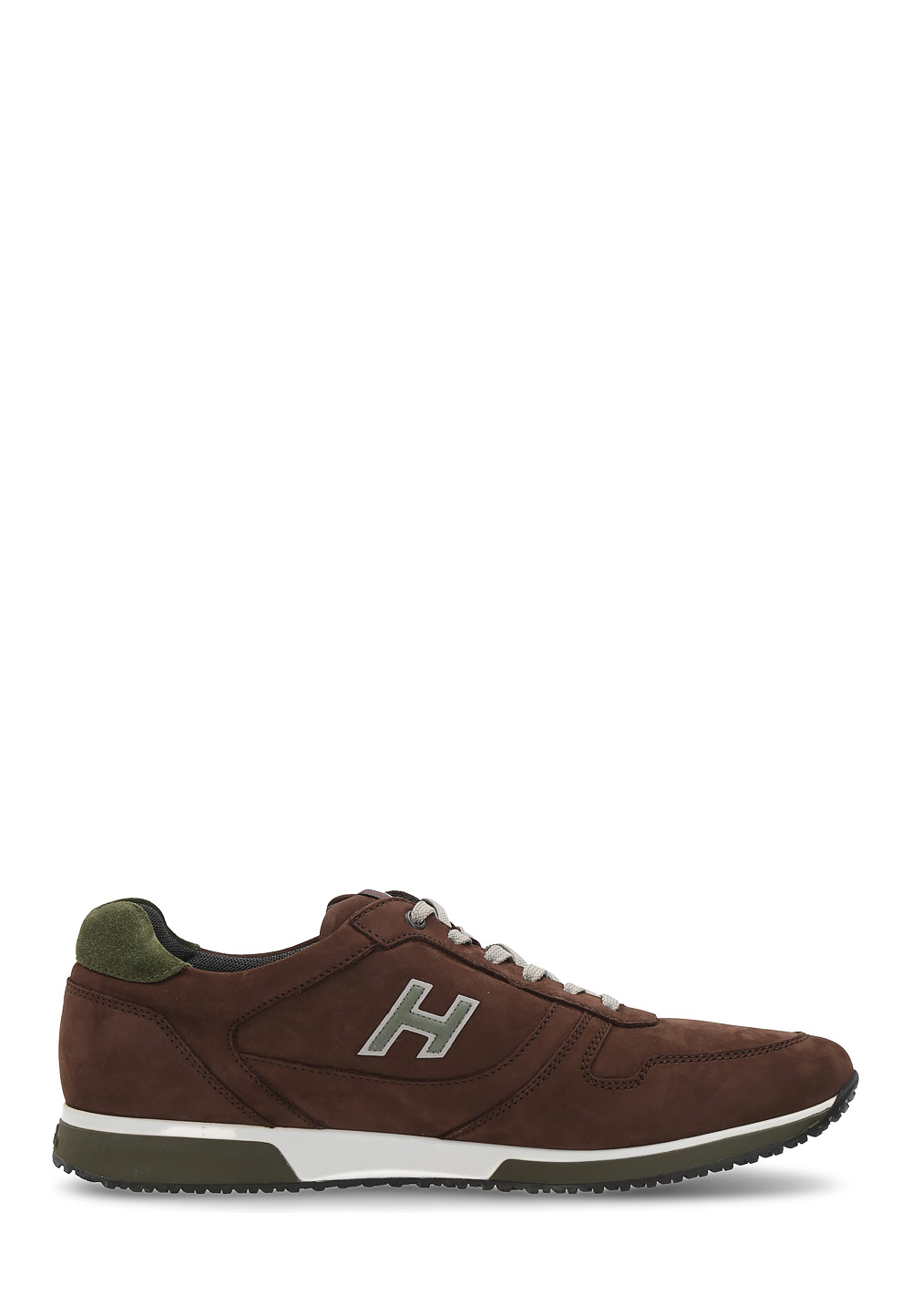 Hogan Mens Sneaker Dark Brown HXM1980R97066XW457G