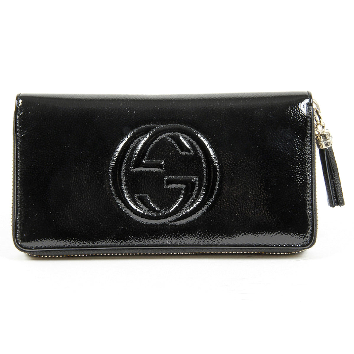 Monedero Gucci Soho de piel con cremallera para mujer