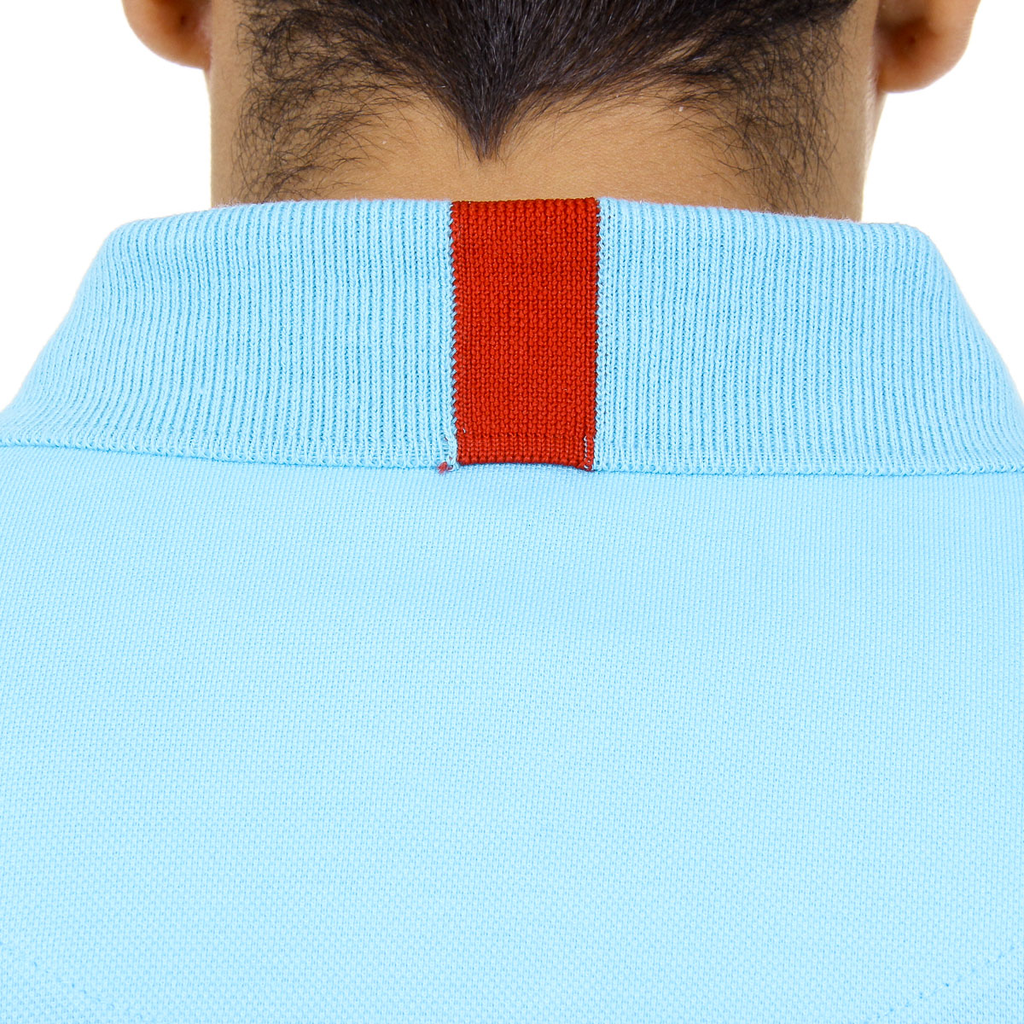 Polo Ufford & Suffolk Polo Club para hombre, manga corta, US025, azul