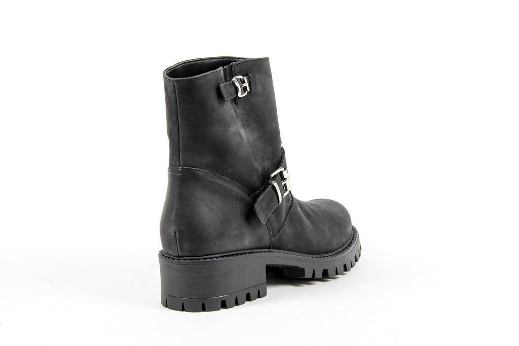 Bota corta para mujer V 1969 Italia B1441 NABUK NERO