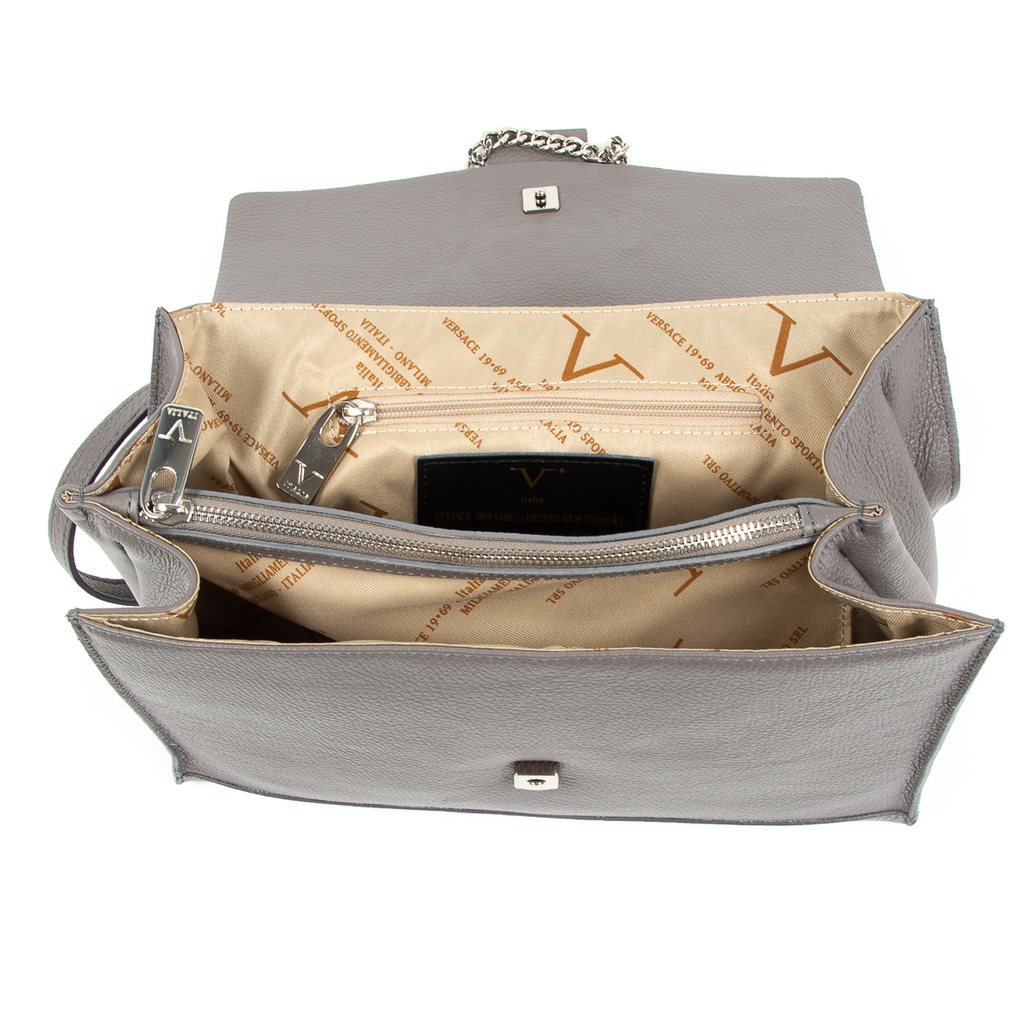 V 1969 Italia Womens Handbag Grey ELLY