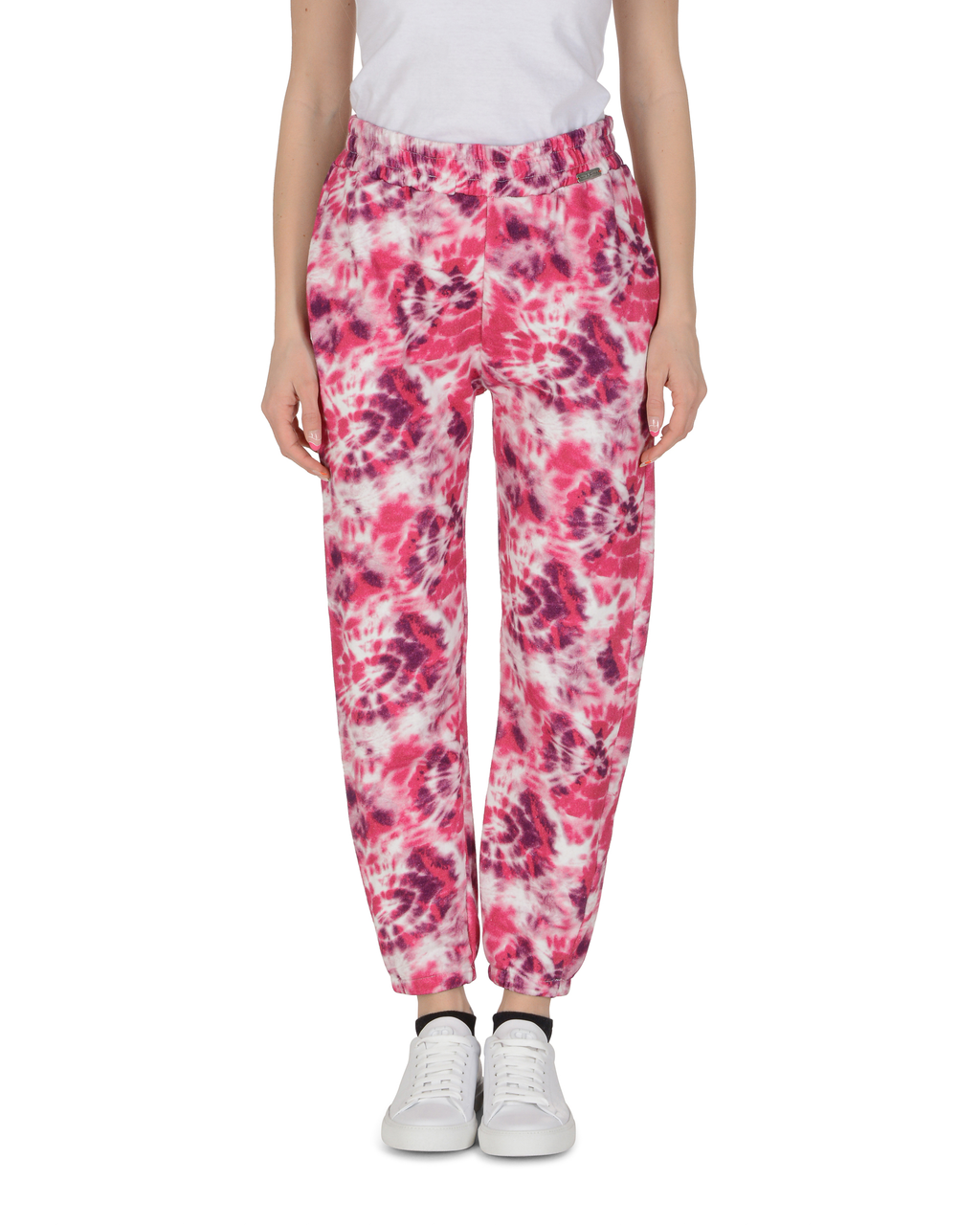 19V69 Italia Pantalones de mujer Multicolor GALAXY PANT FUXIA MULTI