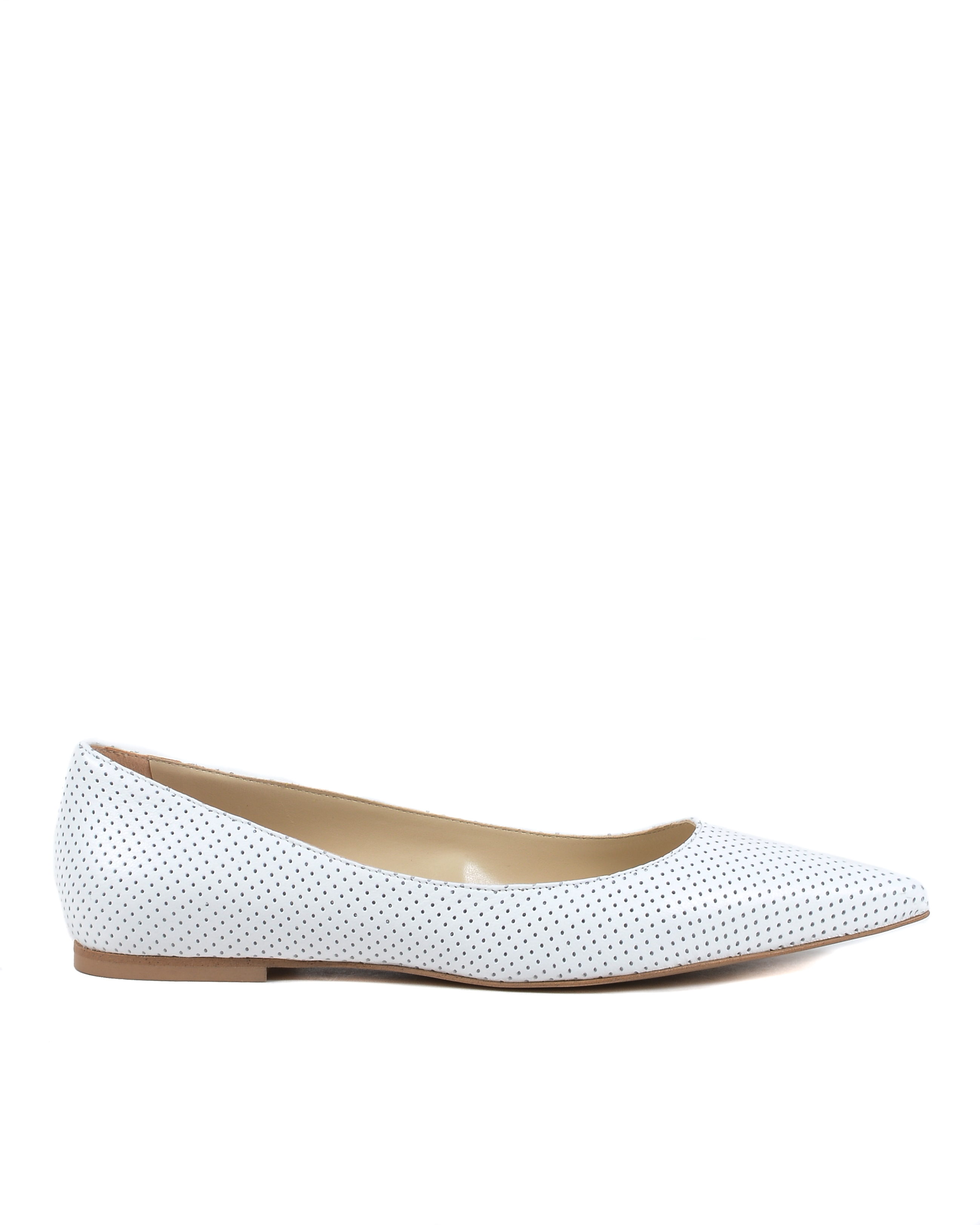 19V69 Italia Bailarina para mujer blanca 4747 TRAF BIANCO