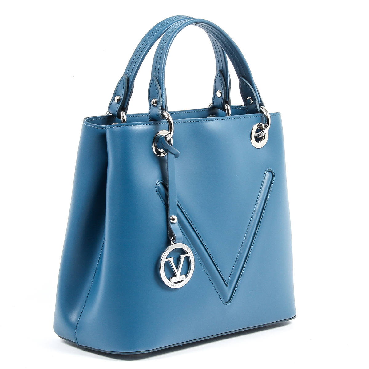 Bolso Mujer V 1969 Italia V004-S RUGA PETROLIO