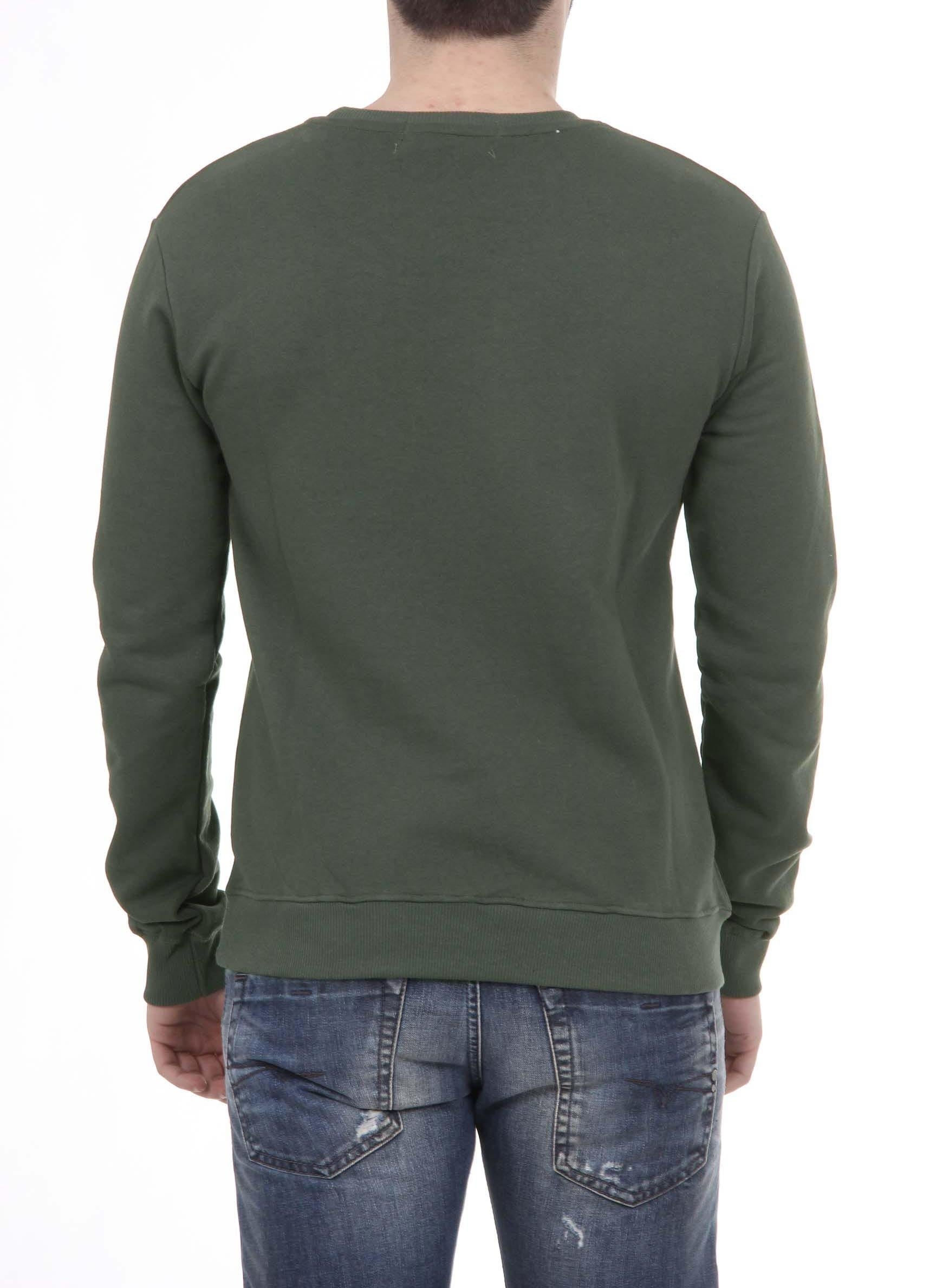Suéter para hombre V 1969 Italia ART. 4469 VERDE MILITAR