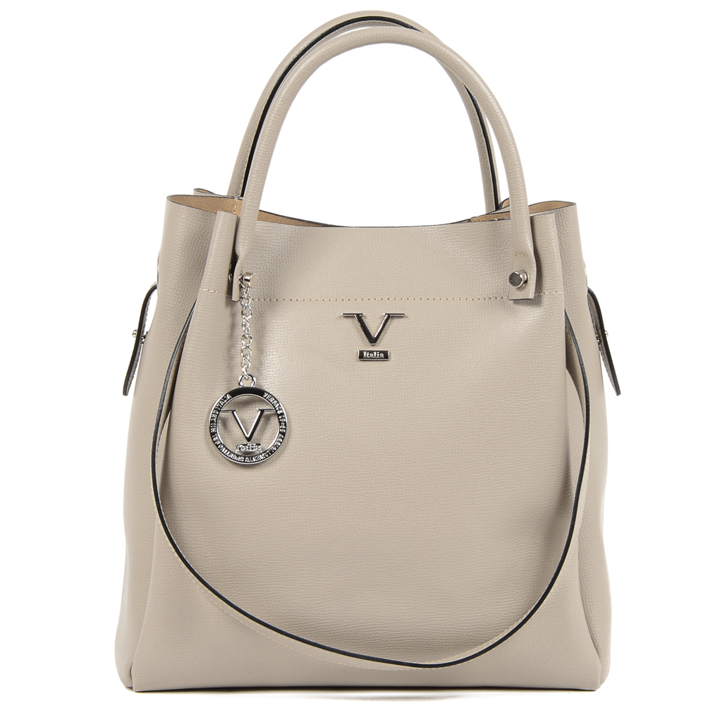 V 1969 Italia Bolso de mano para mujer Beige ALESSIA