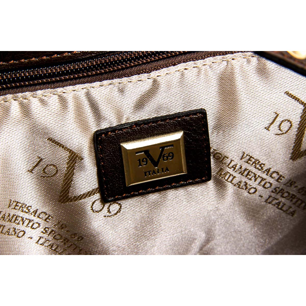 Bolso de mano para mujer V 1969 Italia V1969004B CAFÉ