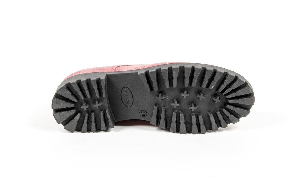 Zapato con cordones para mujer V 1969 Italia C01 CAMOSCIO FUXIA
