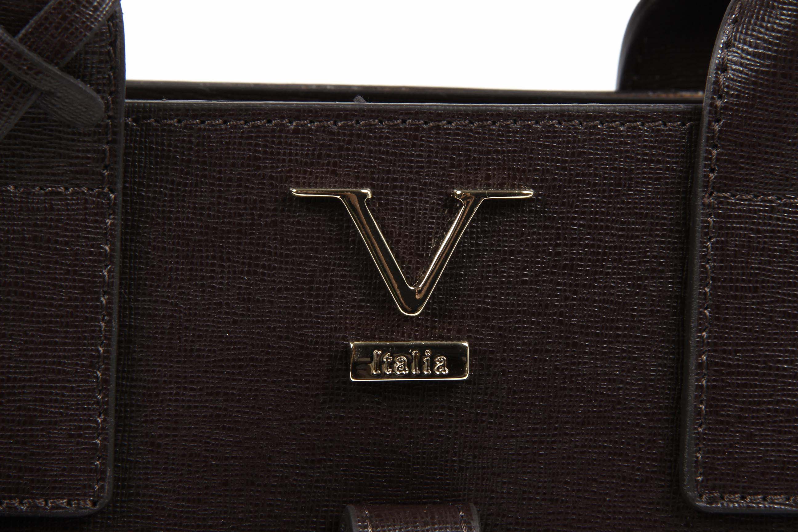 Bolso de mano para mujer V 1969 Italia V006 SAFFIANO T. MORO