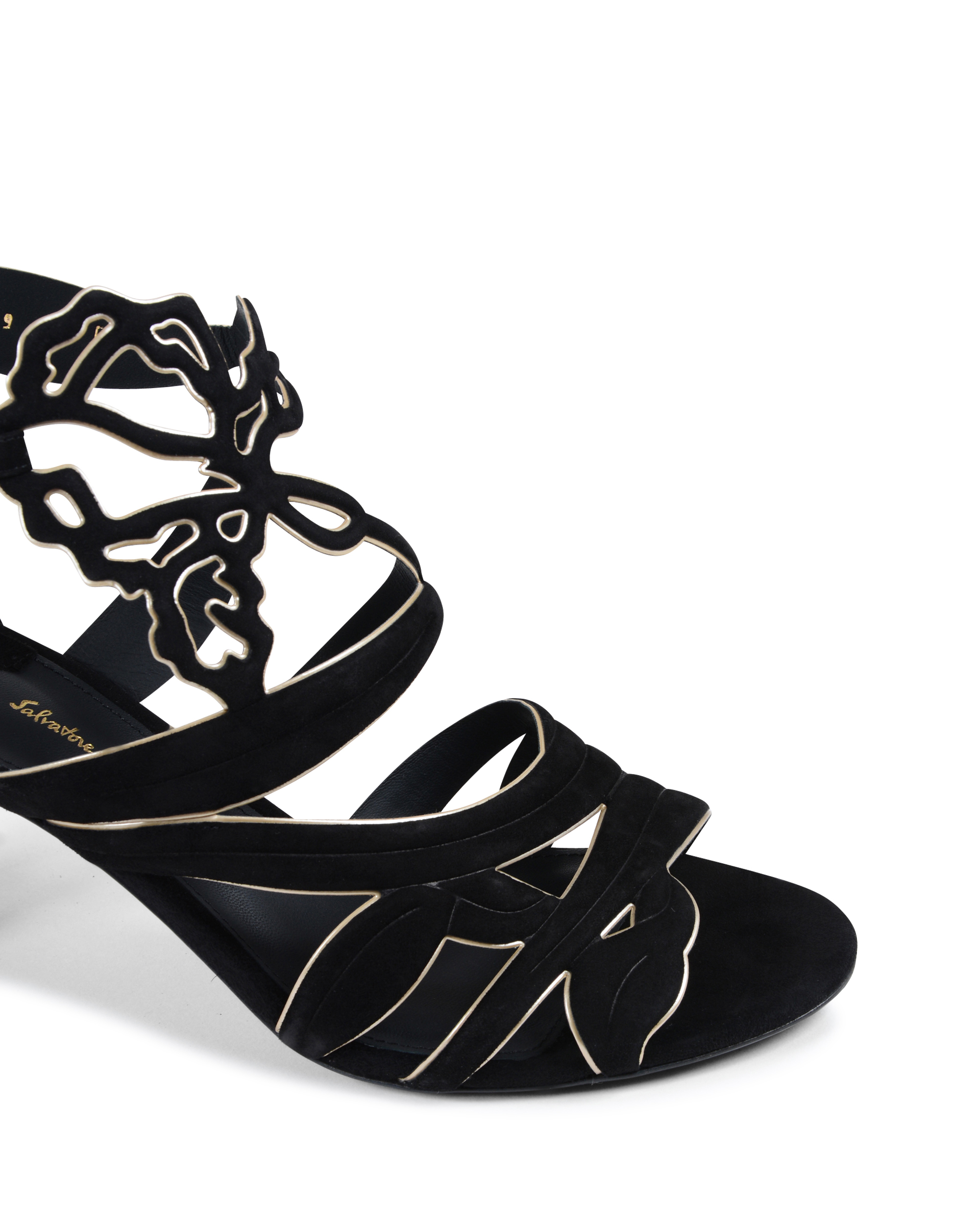 Sandalias Salvatore Ferragamo Mujer Negro ARZANO
