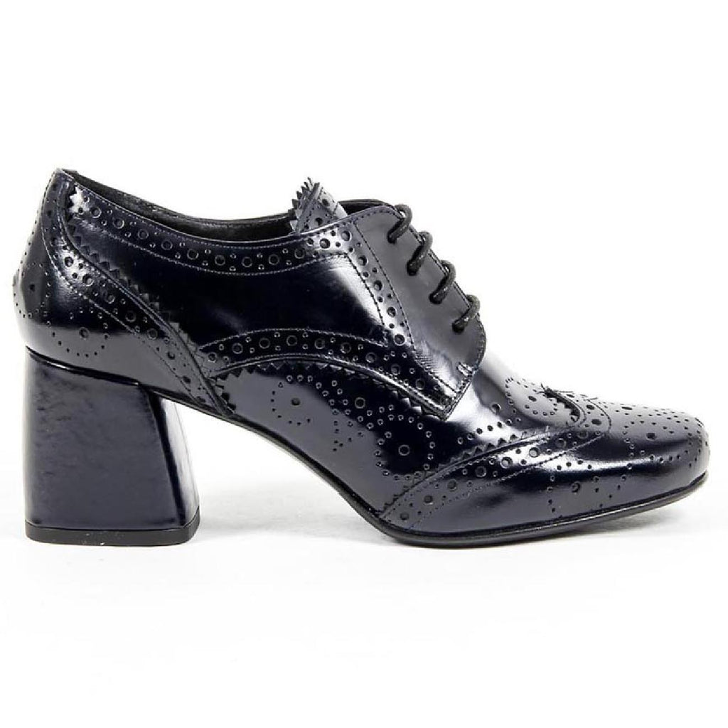 V 1969 Italia Zapato brogue de tacón para mujer B2460 AMALFI MORBIDO RIVER