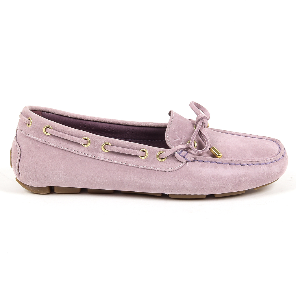Mocasín para mujer V 1969 Italia color lila CRETA