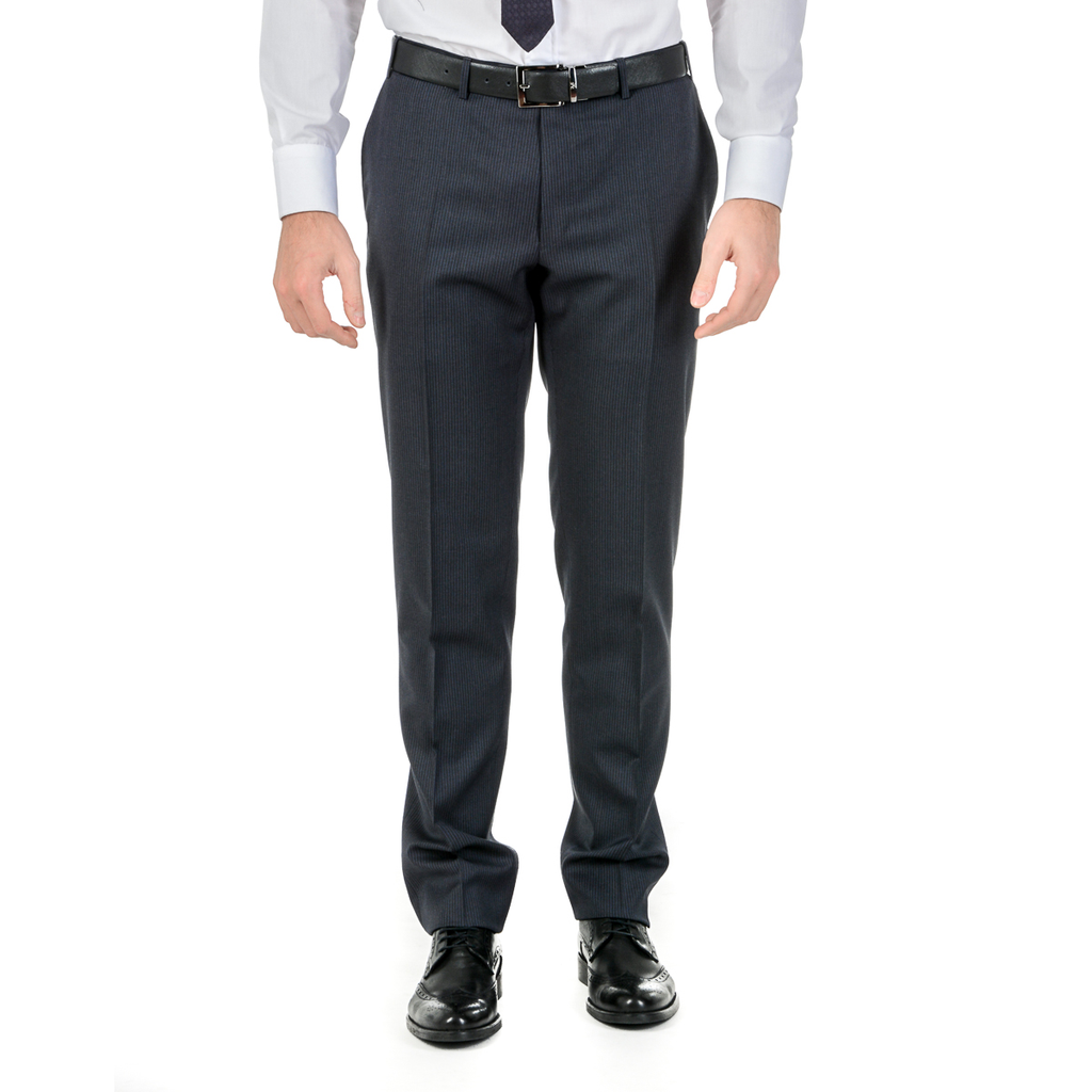 Canali Mens Suit Long Sleeves Dark Grey