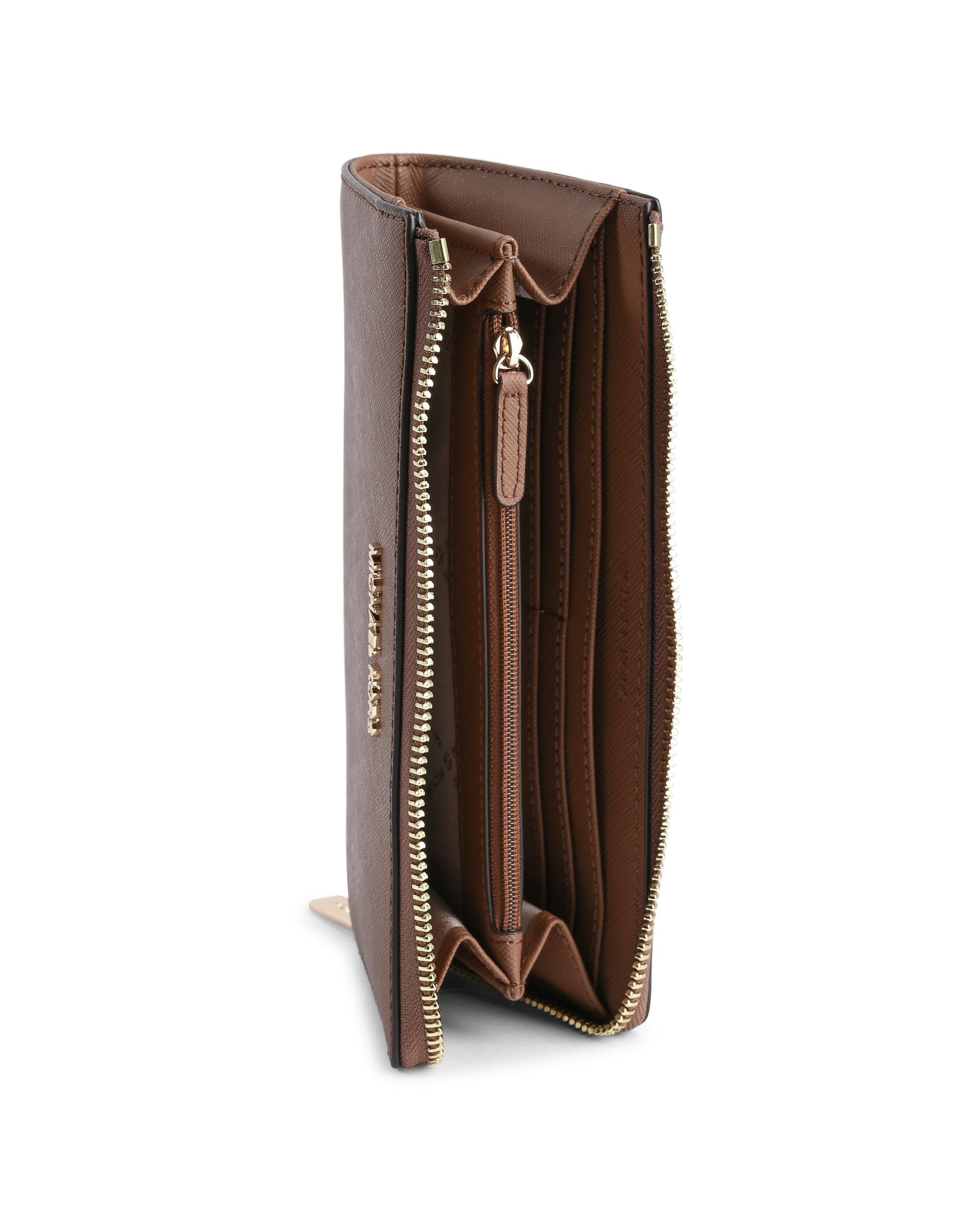 Cartera grande con cremallera de tres cuartos de Michael Kors 35T6GTVE3L EQUIPAJE