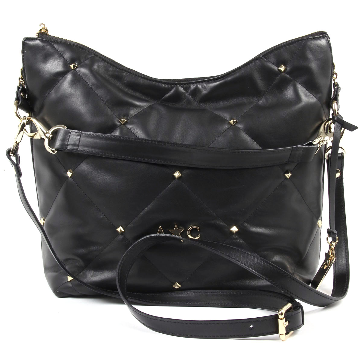 Bolso de mano para mujer Andrew Charles TESS negro