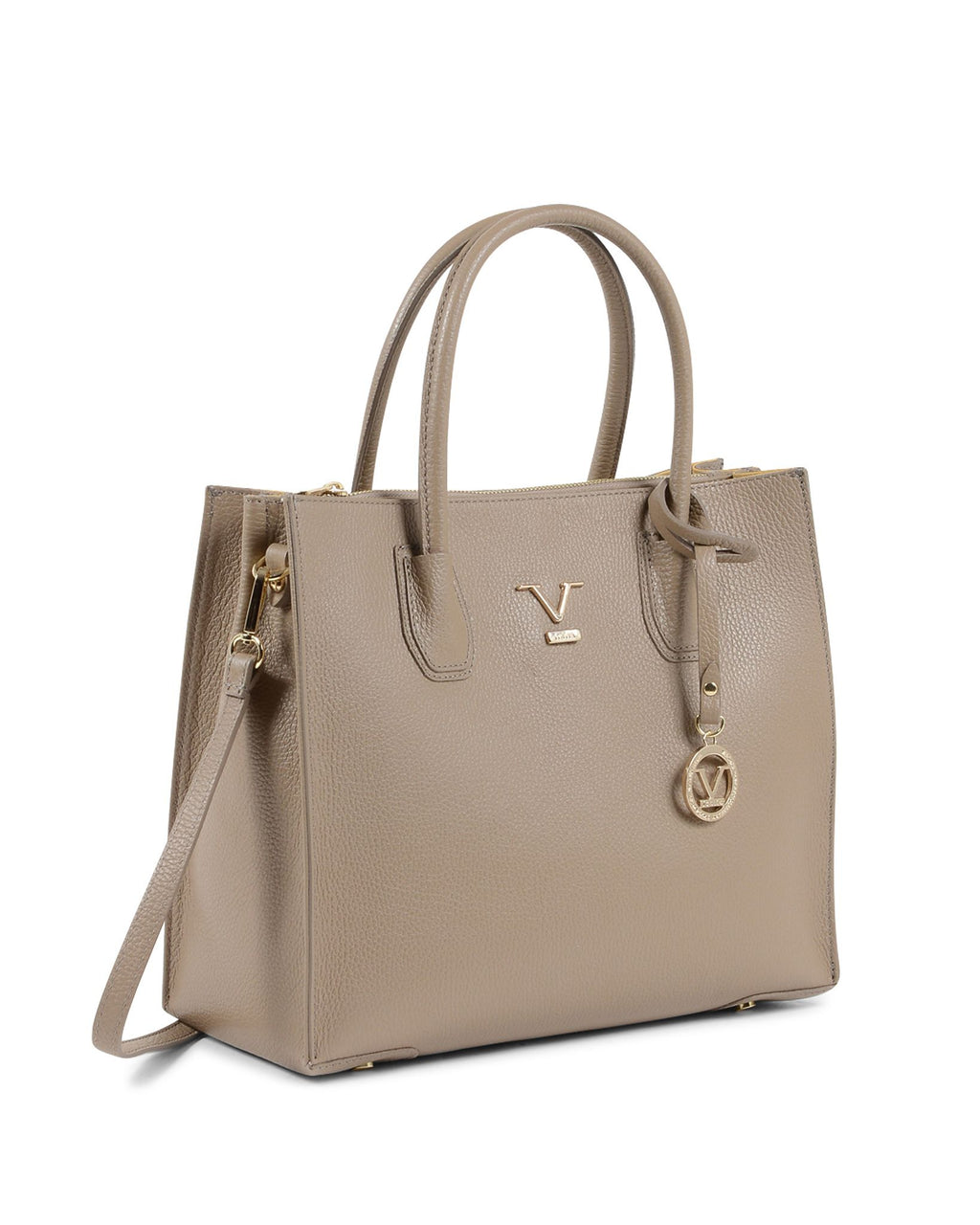 Bolso de hombro para mujer V Italia Taupe BE10275 52 DOLLARO TAUPE