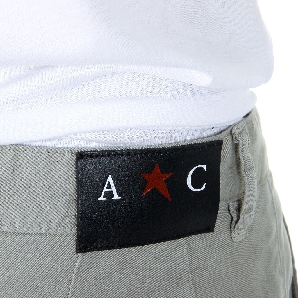 Pantalones cortos Andrew Charles para hombre gris claro SADECK