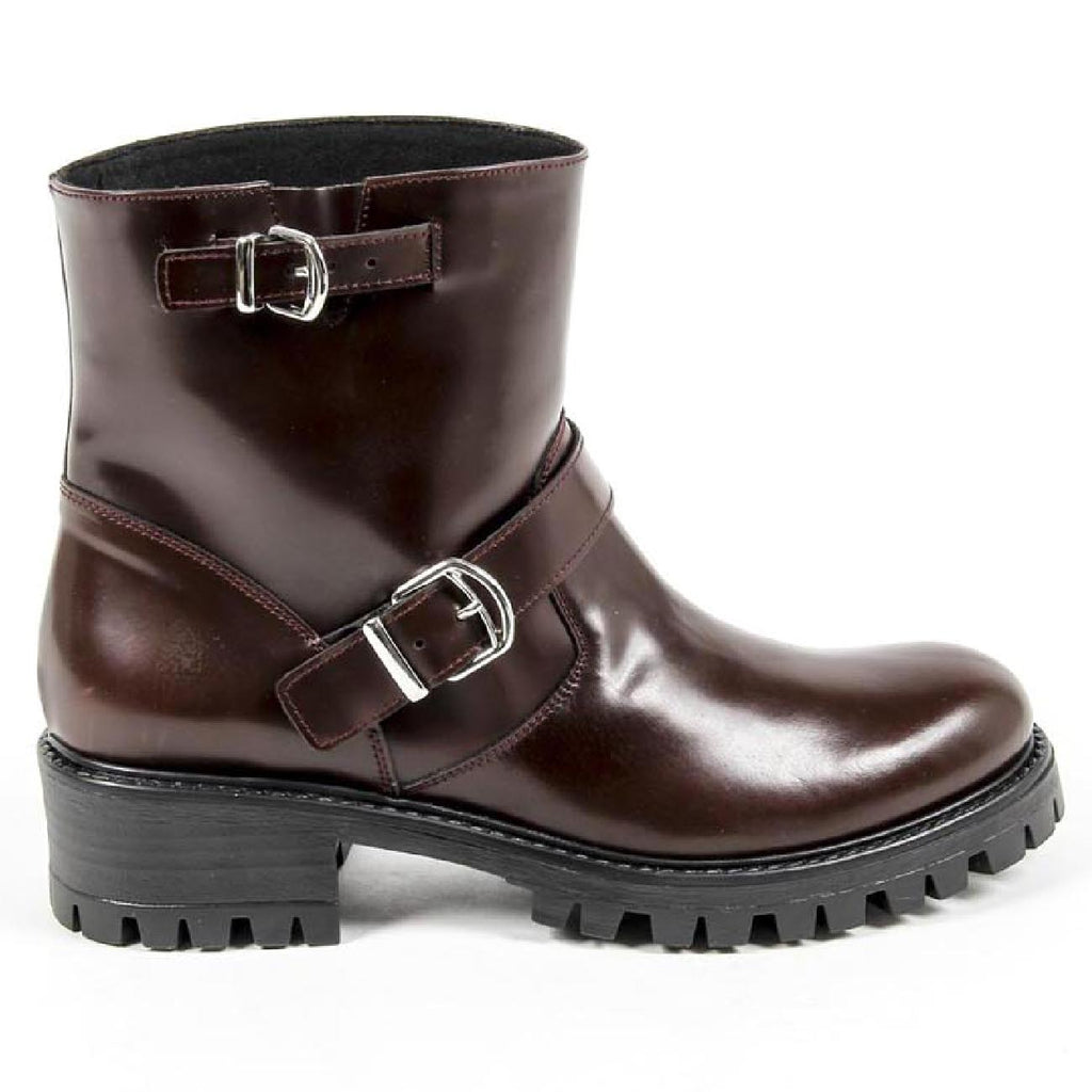 V 1969 Italia Bota corta para mujer B1441 AMALFI MORBIDO BORDEAUX