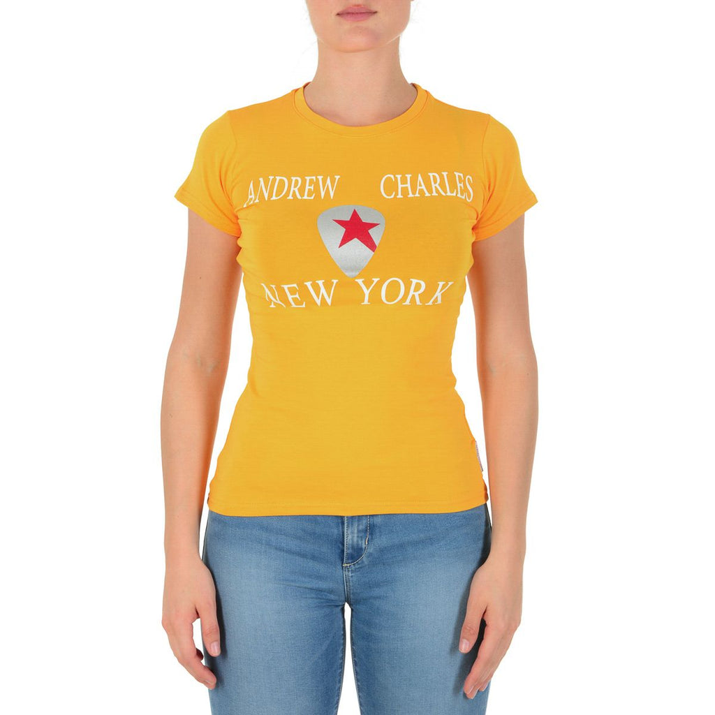 Camiseta para mujer Andrew Charles By Andy Hilfiger TS501 03 1002 TARANA AMARILLO S14