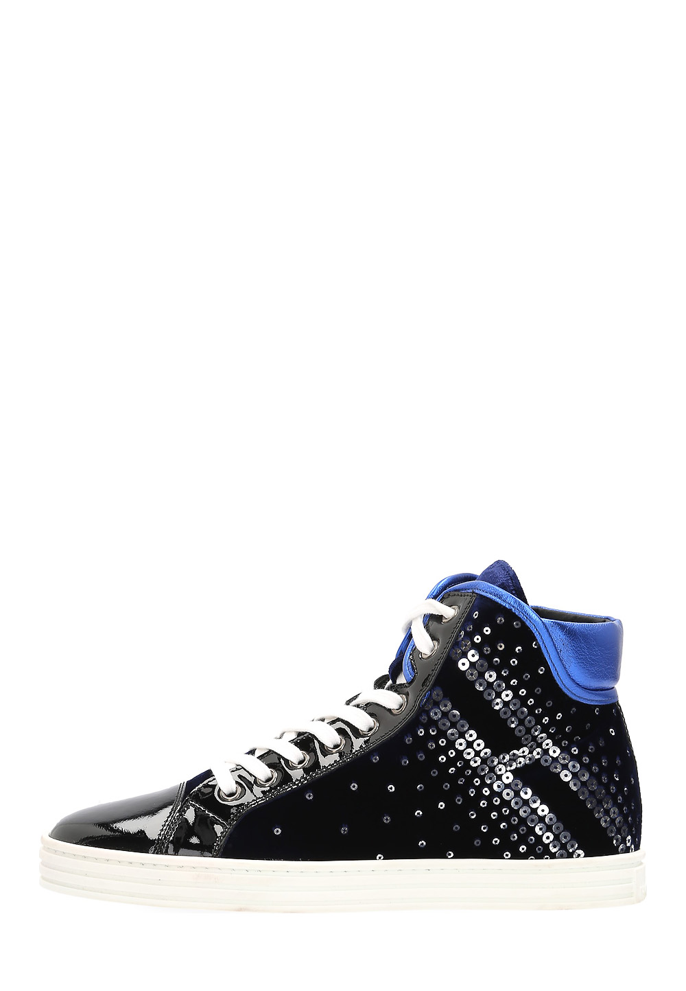 Zapatillas Hogan Rebel para mujer negras HXW1820N26166ZQ414M